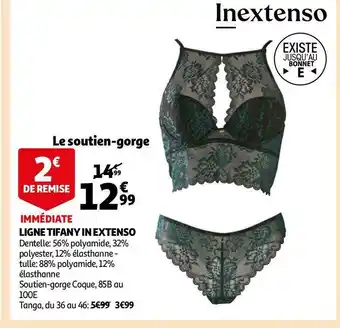 Auchan In extenso ligne tifany offre