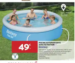 Bricomarché PISCINE AUTOPORTANTE AVEC FILTRATION offre