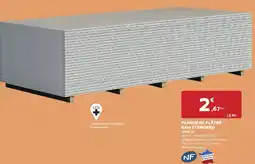 Bricomarché PLAQUE DE PLÂTRE BA13 STANDARD DRYPLAC offre