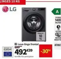Conforama Lg - lave linge frontal offre