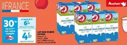 Auchan Auchan - lait demi-écrémé offre