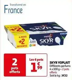 Auchan Yoplait - skyr offre