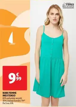Auchan Inextenso - robe femme offre