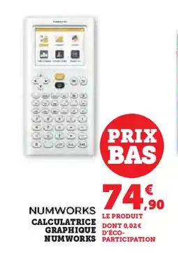Hyper U CALCULATRICE GRAPHIQUE NUMWORKS offre