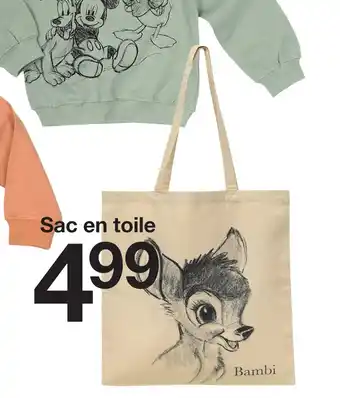 Zeeman Sac en toile offre