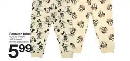 Zeeman Pantalon bébé offre
