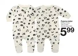Zeeman Pyjama bébé offre