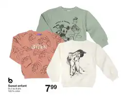 Zeeman Sweat enfant offre