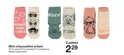 Zeeman Mini-chaussettes enfant offre