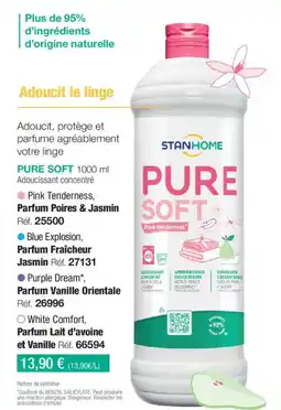 Stanhome PURE SOFT offre
