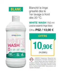 Stanhome WHITE WASH offre