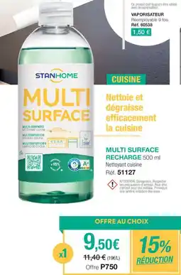 Stanhome MULTI SURFACE RECHARGE offre