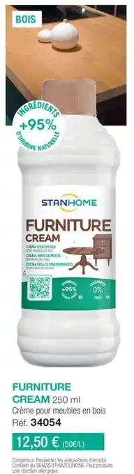 Stanhome FURNITURE CREAM offre