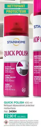 Stanhome QUICK POLISH offre