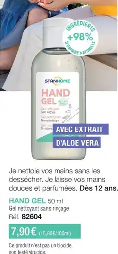 Stanhome HAND GEL offre