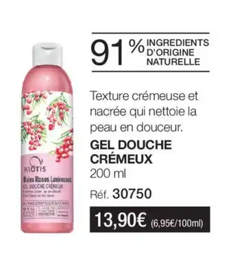 Stanhome GEL DOUCHE CRÉMEUX offre