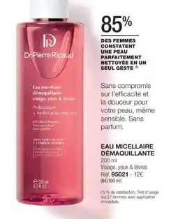 Stanhome EAU MICELLAIRE DÉMAQUILLANTE offre