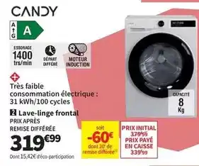 Auchan Supermarché Lave glace été offre