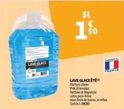 Auchan Supermarché Lave glace été offre