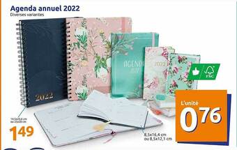Action Agenda Annuel 2022 offre