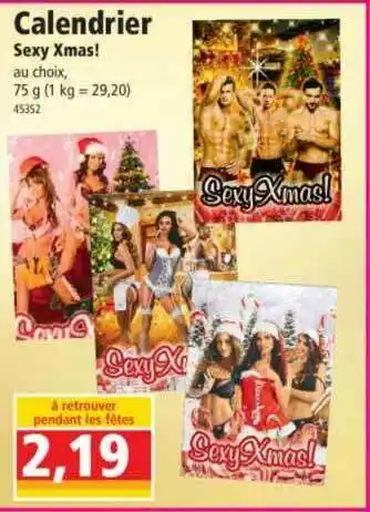 Norma Calendrier Sexy Xmas! offre