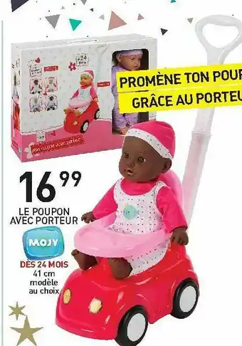 Stokomani Le Poupon Avec Porteur Mojy offre