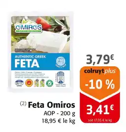 Colruyt Omiros Feta offre