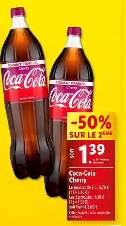Lidl Coca-Cola Coca-Cola Cherry offre