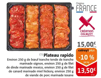 Colruyt Plateau rapido offre