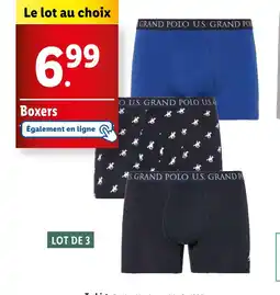 Lidl Boxers offre