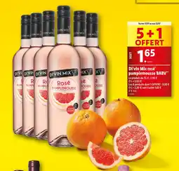 Lidl Di'vin Mix Di'vin Mix rosé pamplemousse BABV offre
