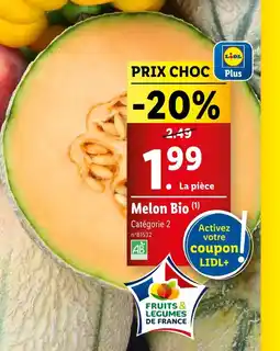 Lidl Melon Bio offre