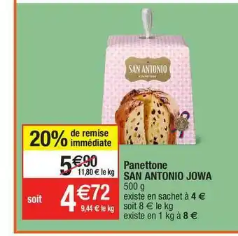 Migros Panettone San Antonio Jowa offre