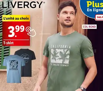 Lidl LIVERGY T-shirt offre