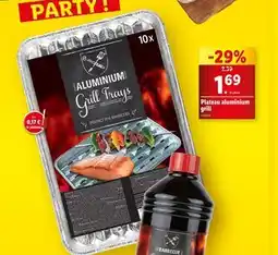 Lidl Plateau aluminium grill offre