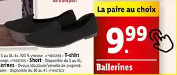 Lidl Ballerines offre