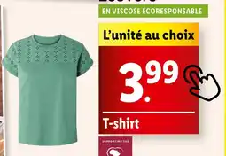 Lidl esmara T-shirt offre