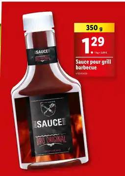 Lidl Sauce pour grill barbecue offre