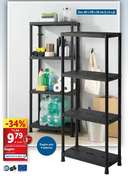 Lidl LIVARNO home Étagère offre