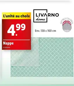 Lidl LIVARNO home Nappe offre