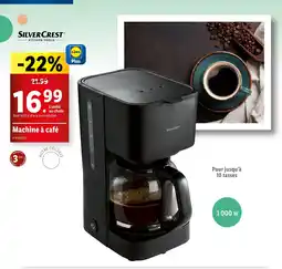 Lidl SILVERCREST Machine à café offre