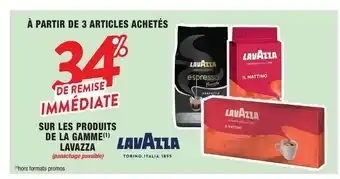 Migros Les Produits De La Gamme Lavazza offre