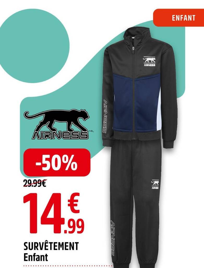 Jogging airness intersport best sale