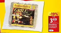 Lidl Andouillettes à la moutadé à l'ancienne offre