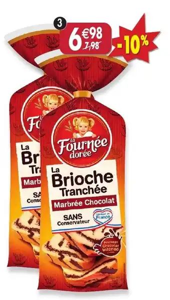 Maximo Lot de 2 brioches tranchées offre