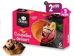 Maximo 6 coupelles dessert offre