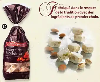 Maximo Nougat de Montélimar. offre
