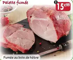 Maximo Palette fumée sans os sachet cuisson offre