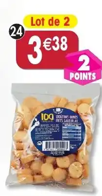 Maximo Lot de 2 sachets de croûtons à l'ail offre