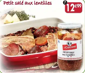 Maximo Petit salé aux lentilles offre